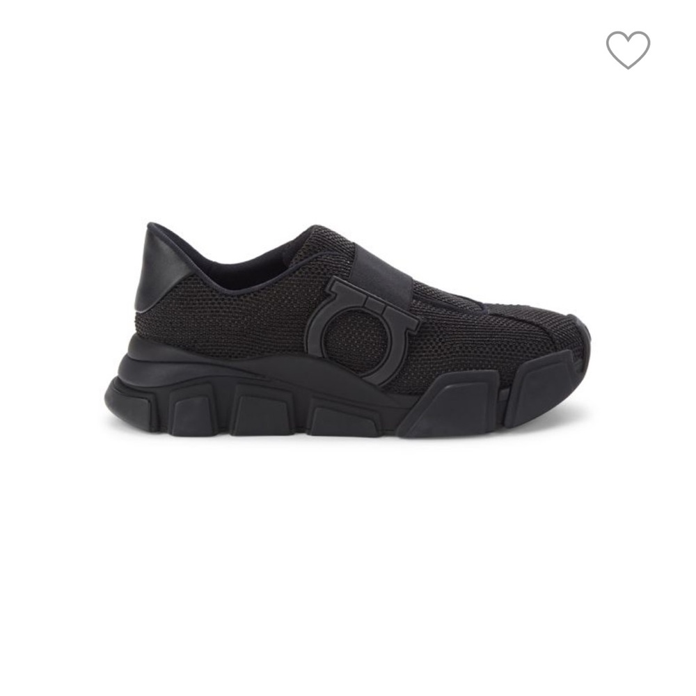 Salvatore Ferragamo Black Sneakers
